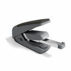 TRU RED - Agrafeuse de bureau One-Touch CX4 - capacité de 20 feuilles - noir/gris-Elle a une capacité demi-bande et peut contenir des agrafes de 1/4 po
