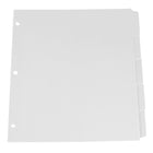 Oxford - Intercalaires à onglets vierges  - 5 onglets - format lettre - blanc-Onglets instantanés –plus de perte de temps à taper ou insérer des étiquettes