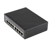 StarTech - Industrial 8 Port Gigabit PoE Switch-POWER OVER ETHERNET: le commutateur PoE Gigabit fournit jusqu'à 30 W d'alimentation PSE par port à IEEE 802.3af (PoE) et IEEE 802.3at (PoE+) | Pour des périphériques tels que caméras et points d'accès