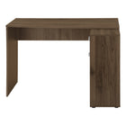 Monarch Specialties - 7348 Bureau 46 po -Noyer Fonce/Cabinet De Rangement-Ce bureau étudiant mesure 46 pouces L x 34,25 pouces L x 29,5 pouces H