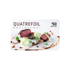 Carte-cadeau Quatrefoil de 50 $-Vous ne pouvez pas gagner des milles par le biais d’achats avec cartes-cadeaux.