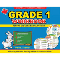 Canadian Curriculum Press - Cahier d'exercices à utiliser sur le plancher, anglais, 1re année-Cahier d'activités de plancher