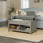 Sauder - Table basse Cannery Bridge 422876, à dessus relevable, chêne mystique-Dimensions : 19,134 x 43,15 x 19,291 (po)