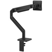 Bras de moniteur Humanscale M2.1-Avec des fonctionnalités innovantes telles que son mécanisme de compensation et ses roulements de précision autolubrifiants, M2.1 permet aux utilisateurs d'ajuster sans effort leur ou leurs moniteurs à leur position ergonomique optimale tout en offrant une gestion des câbles de haut en bas.
