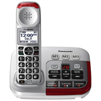 Panasonic - Téléphone sans fil amplifié 50Db avec répondeur numérique-Nombre de lignes d'affichage : 1