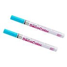 JAM Paper Marqueurs de Peinture Opaque à Traits Fins, Bleu clair, 2 / paquet (7665897a)-Couleur :  Bleu clair