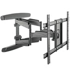 StarTech Support mural pour télévision à écran plat, multidirectionnel, acier robuste (FPWARTB2)-Support de téléviseur mural en acier robuste à bras double
