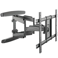 StarTech Support mural pour télévision à écran plat, multidirectionnel, acier robuste (FPWARTB2)-Support de téléviseur mural en acier robuste à bras double