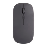Basic Tech Souris slim sans fil 2.4GHZ - Charbon-Sans fil 2,4 GHz