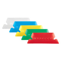 Pendaflex – Onglets transparents pour dossiers suspendus – 2 po – paquet de 25-Comprennent des étiquettes insérables blanches vierges pour créer vos propres en-têtes
