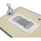 Aluratek - Table ajustable pour portative, avec ventilateur (ACT01F)-Réglage de l'inclinaison de jusqu'à 30 °, créant l'angle idéal pour le visionnement et la frappe ergonomique