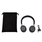 Jabra - Casque Supra-auriculaire sans fil Elite 45h - Noire Titane-Compact, pliable et léger, ces écouteurs sont conçus pour s'intégrer parfaitement dans votre vie