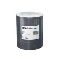 Verbatim – DVD-R DataLifePlus 16x de 4,7 Go, surface blanche imprimable par transfert thermique, carrousel, 100/paquet (97015)-Disques DVD+/-R vierges