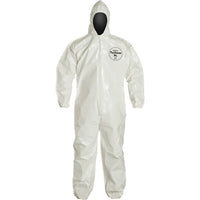 Dupont Personal Protection, Combinaisons Tychem 4000, Moyen, Blanc, paquet de 3-Couleur Blanc