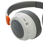 JBL - JR 460NC Casque circum-auriculaire sans fil à réduction de bruit pour enfants - Blanc-Communication avec le micro intégré