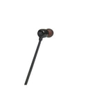 JBL - Écouteurs sans fil T110BT Intra-auriculaire - Noir-Compatible avec la plupart des téléphones intelligents
