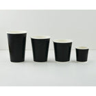 Tannex – Gobelets à café à double paroi en papier à motif diamanté, 16 oz/473 ml, noir-Construction en papier à double paroi offrant une sensation robuste