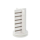 Can-Bramar – Présentoir tournant 4 façons pour comptoir EC-4WING-W, blanc, 12 x 12 x 21 po-Poids de l'emballage : 12 lb