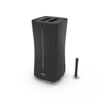 Stadler Form - Humidificateur à ultrasons E-009 EVA + Wifi active, Noir-Dimensions: 16,45 po L x 7,71 po l x 7,71 po H