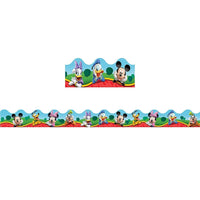 Garniture déco Eureka 37 "x 2,25", personnages Mickey Mouse Clubhouse-Ajoutez une touche finale aux présentoirs ou améliorez les fenêtres, les portes et les tableaux noirs