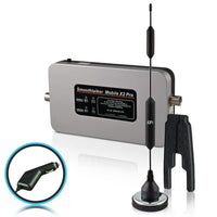 Smoothtalker Mobile X2 Pro-53dB Kit amplificateur de signal de téléphone portable pour véhicule sans fil, antenne magnétique 14"-Réduction d'appels interrompus