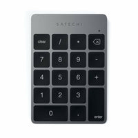 Satechi Slim clavier sans fil - Gris sidéral-Clavier étendu avec un pavé numérique complet