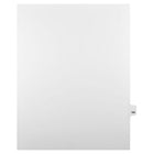 Mark Maker – Onglets séparateurs juridiques blancs, 1/25 onglets, format lettre, sans trous, numéro 169, 25/paquet-Onglets séparateurs blancs, 1/25 onglets