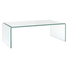 Plata Import - Grande table basse Cascade (CB124-45-LARGE)-Verre