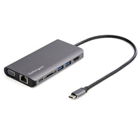 StarTech - Adaptateur multiport USB-C Mini station d'accueil de voyage USB-C avec HDMI 4K ou VGA 1080p-Adaptateur multiport USB-C