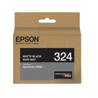 Epson - Cartouche d'encre T324 Ultrachrome HG2 - Noir mat-Noir