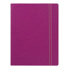 Filofax® - Cahier de notes de format A5, 8 1/4 x 5 3/16 po, 112 pages, fuchsia-Couverture avec renfort intégral qui permet de l'ouvrir à 360 °