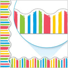 TREND enterprises, Inc., Bordures décoratives à rayures aux traits audacieux Terrific Trimmers - Paquet de 12-Bordures décoratives de papier prédécoupé pour les présentations et l’artisanat