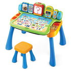 VTech - Explore & Write Activity Desk - Version anglaise-Comprend cinq pages interactives dotées de contenu engageant comprenant des lettres, des chiffres, de la musique, des couleurs et plus encore (packs d’expansion vendus séparément).