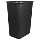 StaplesMD ® Corbeille de 38,5 l, noir-Pour chaque poste de travail ou pour utiliser avec des déchiqueteurs