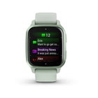 Montre intelligent Garmin Venu Sq 2 GPS et Tracker Fitness - Menthe fraîche-Autonomie batterie: jusqu'à 11 jours en mode montre intelligent, jusqu'à 26 heures en mode GPS