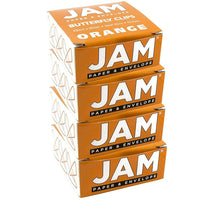 JAM Paper - Trombones croisés, orange, 4 paquets de 15 (332BYORG)-Trombones croisés oranges