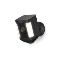 Ring - Spotlight Camera Plus Batterie avec vision nocturne couleur et sirène de sécurité (version 2022) - Noir-Vidéo HD 1080p, visualisation en direct, vision nocturne couleur