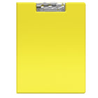 Davis Group Planchette a pince indispensable a levier Lettre, paquet de 10 - Jaune-Jaune
