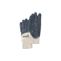 Zenith Safety - Gants enduits de nitrile de poids moyen, taille 8, 36/paquet-Résistance supérieure à l’abrasion, aux coupures et aux perforations
