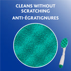 Vileda Lavette Scrunge Tout Usage avec Recharge-Anti-égratignures et sans danger pour les surfaces antiadhésives