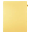Markmaker - 25 tabs/PQT,5 PQT/Boite, Intercalaires imprimes Legal, Chamois, 1/15th coupe| format lettre, sans trous, Numero 137-Intercalaires imprimes Legal