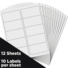 JAM Paper Étiquettes postales, 4 x 2 po, blanc, 360 par paquet-Blanc