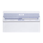 Quality Park™ – Enveloppes à teinte de sécurité Redi-Seal™ double fenêtre, taille n° 8 5/8  pour chèque, paq./500  -Fermeture Redi-Seal™ avec rabat carré