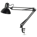 Lampe travail à pince, noir brillant (DXL334-X-BK)-1