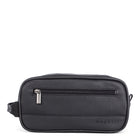 Bugatti, TAC2050BU-Black - Gin & Twill - Trousse de toilette avec fermeture éclair sur le dessus - Noir-25,5 x 12,5 x 12,5