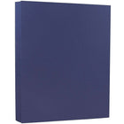 JAM Paper Papier cartonné 80 lb texture présidentielle, 8 1/2 x 11 po, bleu, 250 feuilles/rame-Taille : 8 1/2 x 11 po