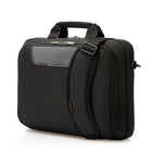 Everki – Sac/mallette Advance pour ordinateur portatif, jusqu’à 14,1 po, noir (EKB407NCH14)-Compartiment séparé à glissière pour accessoires