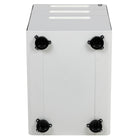 Flash Furniture Classeur ergonomique à verrouillage mobile à 3 tiroir suspendu pour dossiers juridiques et lettres, blanc-Les curseurs à extension complète facilitent l'ouverture et la fermeture