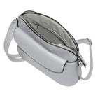 Nicci - Sac à bandoulière avec rabat sur le devant - Gris clair-Quincaillerie argentée