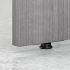Bureau crédence 72 larg. x 24 prof. Studio C de Mobilier d’entreprise Bush - gris platine-Peut être combiné avec des produits Studio C coordonnés pour former des bureaux en L ou en U